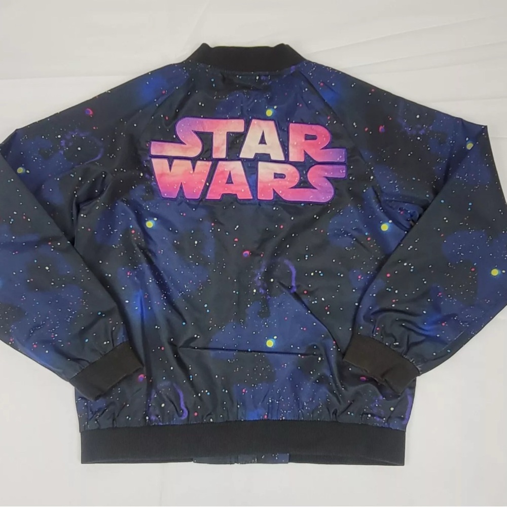 Star Wars girls Galaxy Jacket - Black and Pink